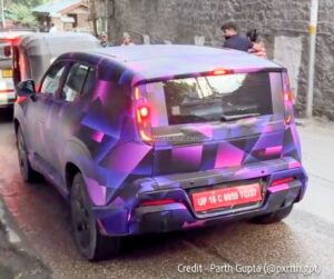 Honda 0 Alpha EV Spied