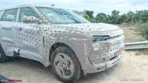 Mahindra BE.07 Spied