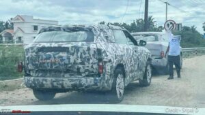 Mahindra BE.07 Spied