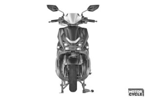 Yamaha Electric Scooter Patent Design Leaked