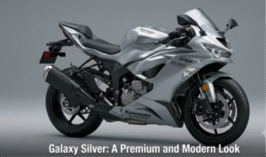 2027 Kawasaki Ninja ZX-6R supersport motorcycle showcased in its new Lime Green, Metallic Spark Black, Galaxy Silver, and Metallic Matte Twilight Blue colour options.