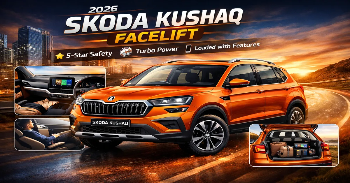 2026 Skoda Kushaq facelift