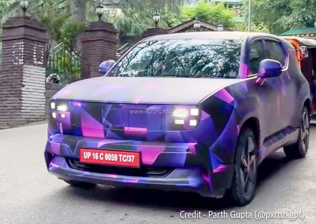 Honda 0 Alpha EV Spied