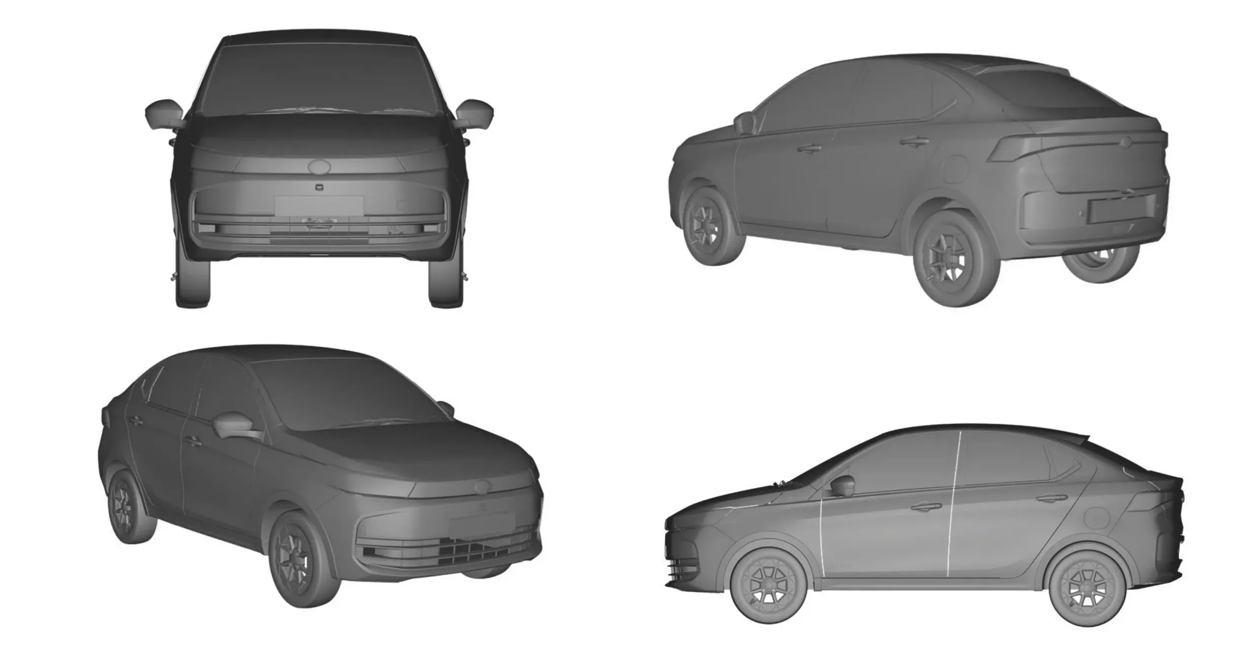 2026 Tata Tigor Facelift Design Patented