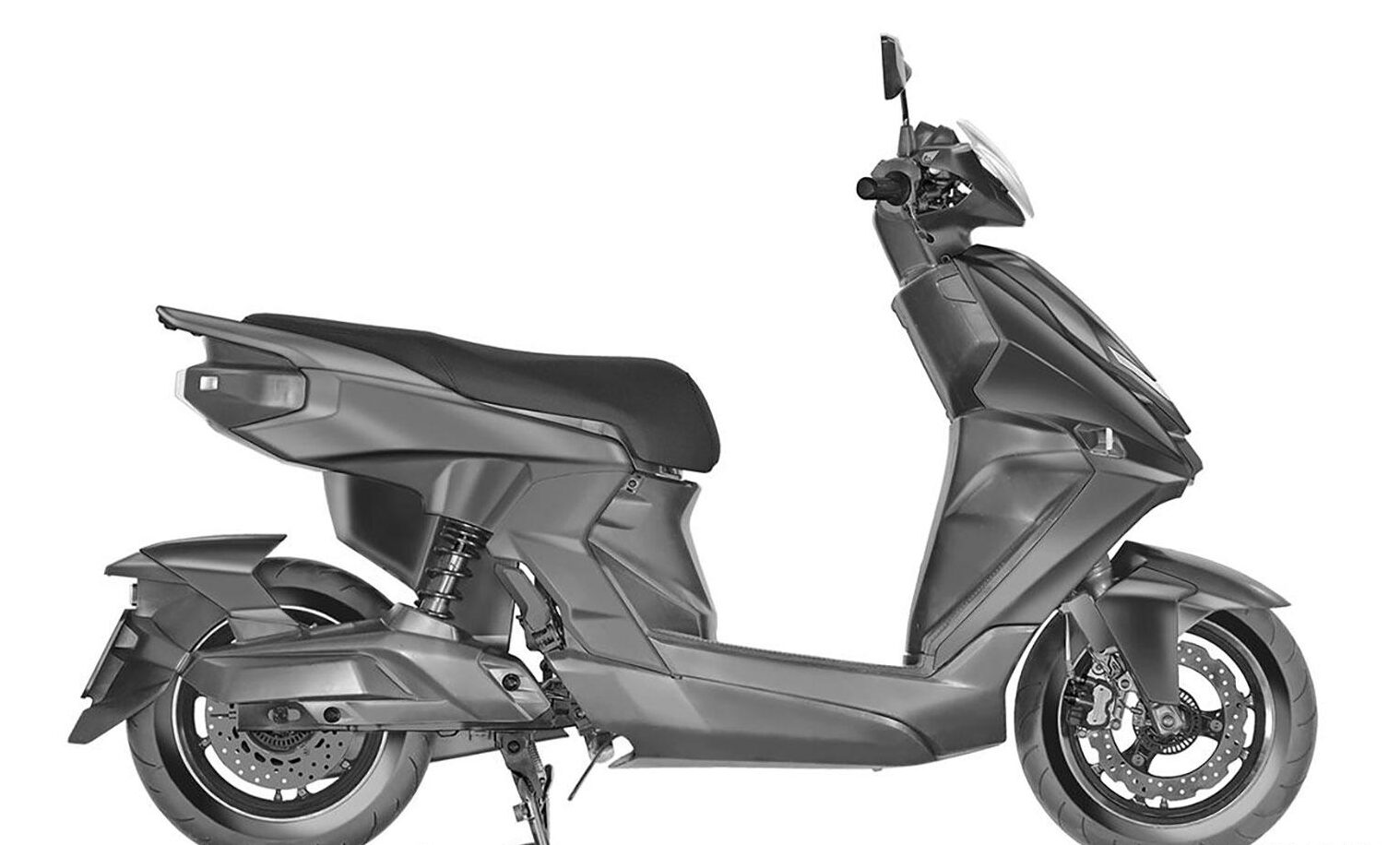 Yamaha Electric Scooter Patent Design Leaked