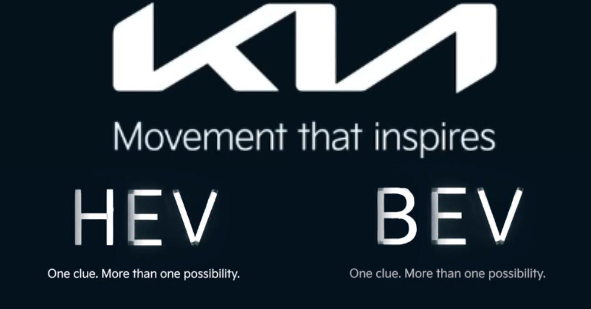 Kia Teased HEV And BEV